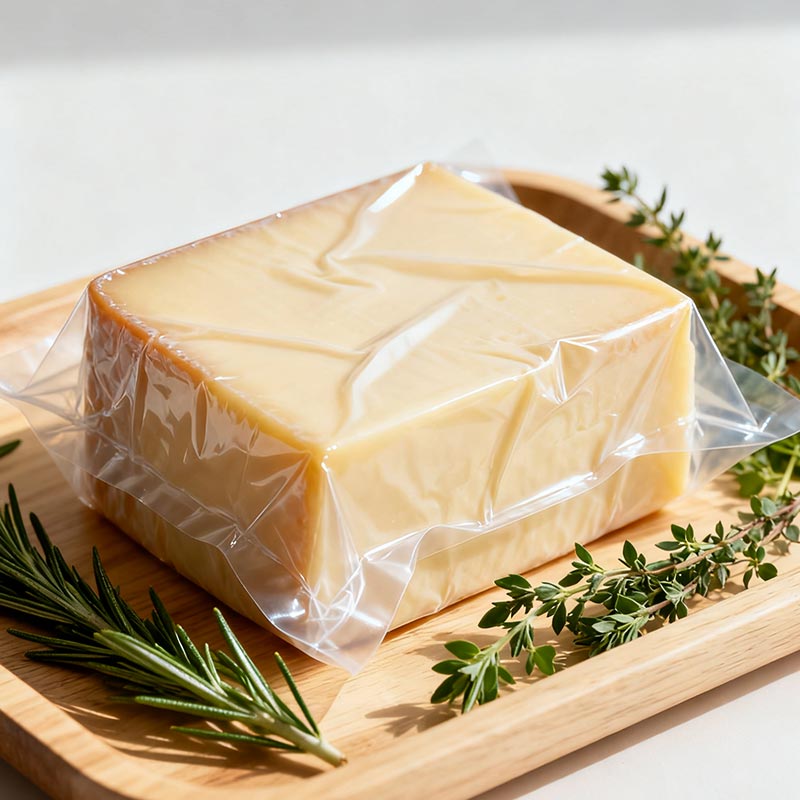 Mejeriproduktemballage PVDC varmekrympepose